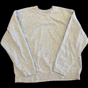 Men's Crewneck Sweater in Heather Gray